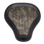 Bad Ass Seats®  L – Camouflage Tuck & Roll / Zwart leer