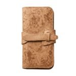 Bad Ass Seats®  – Outlaw Ledger Wallet ''Memento Mori'' naturel