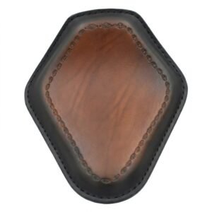 Bad Ass Seats® M Coffin Brown Black Edge
