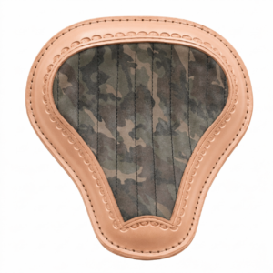 maat L – Camouflage Tuck & Roll / Naturel leer